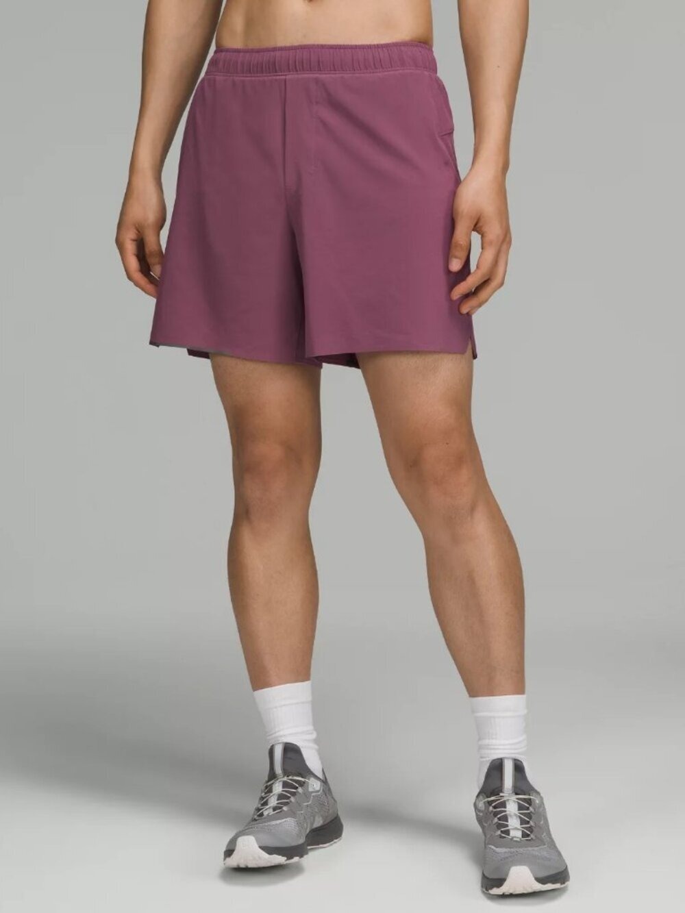 Lululemon Men's Surge 6" Lined Running Shorts Magenta M7A99S Size Small